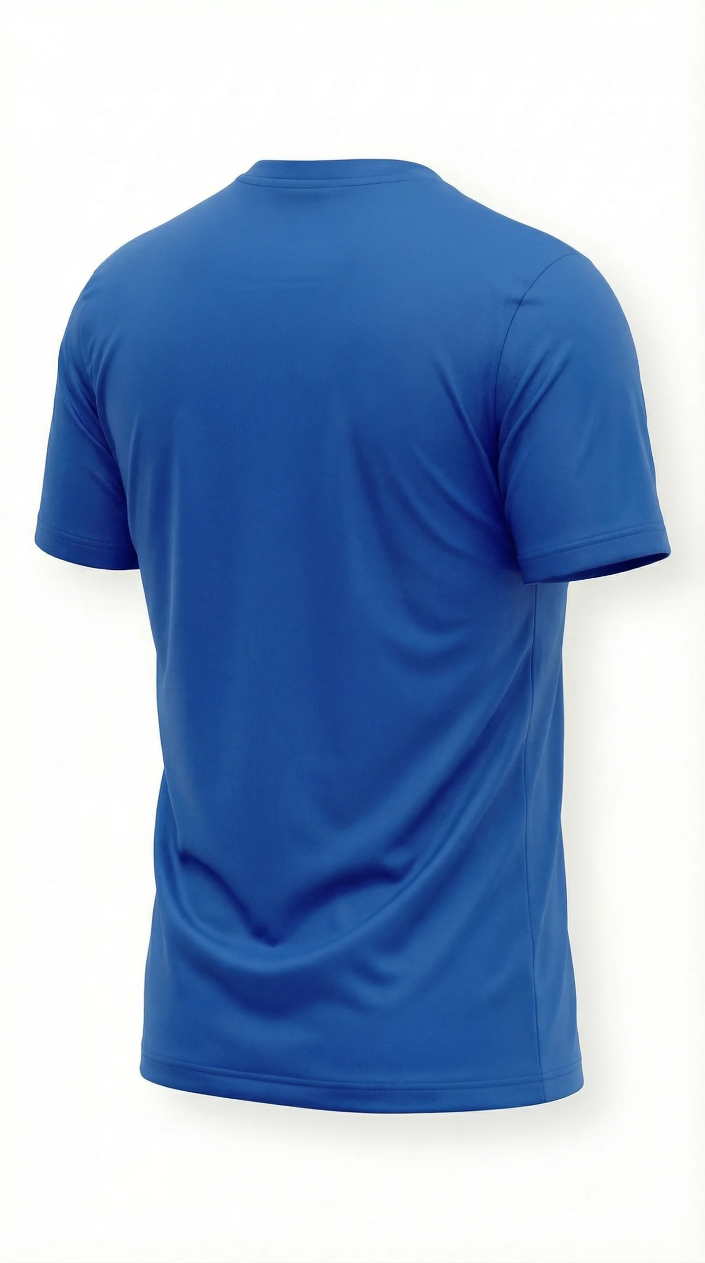 Camiseta Fitness Dry Fit Azul Claro - Imagem 3